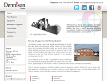 Tablet Screenshot of dennisongroup.co.uk